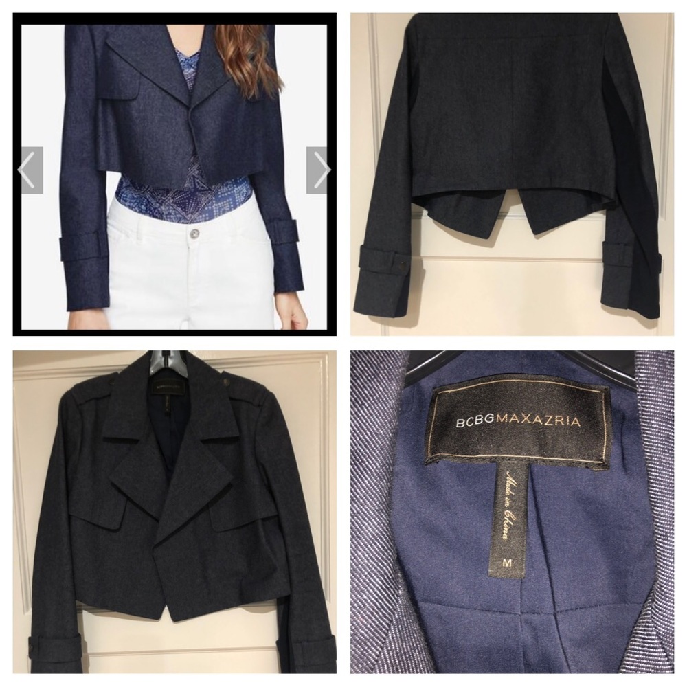 BCBG Gerald cropped jacket